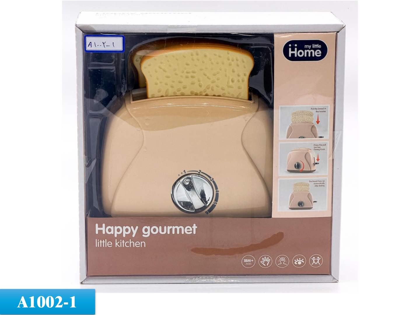 توستر اسباب‌بازی کودک Happy Gourmet مدل A1002-1